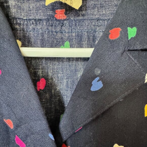 Vintage Blue Cotton Sundress sz Small - Picture 5 of 5